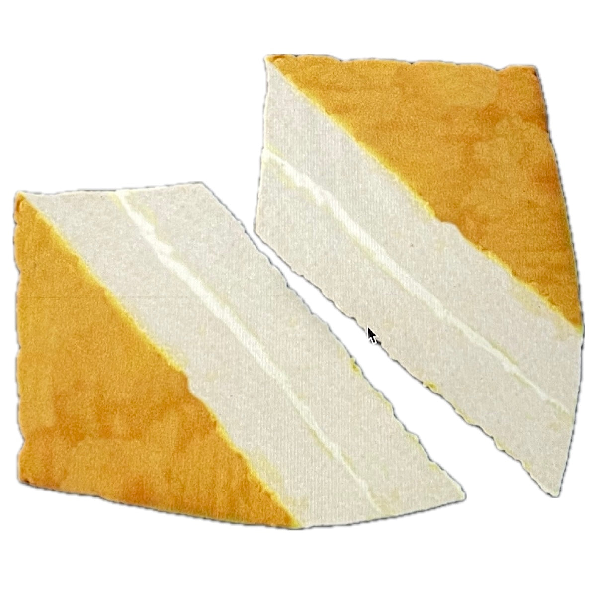 CH Triangle Vanilla Cake 香草三角蛋糕  2pc