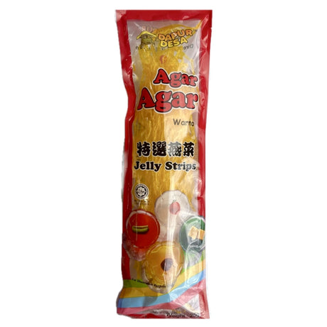 OUTDATED: Dapur Desa Jelly Strips Yellow (Agar) 25g (BBD: 07-06-25)