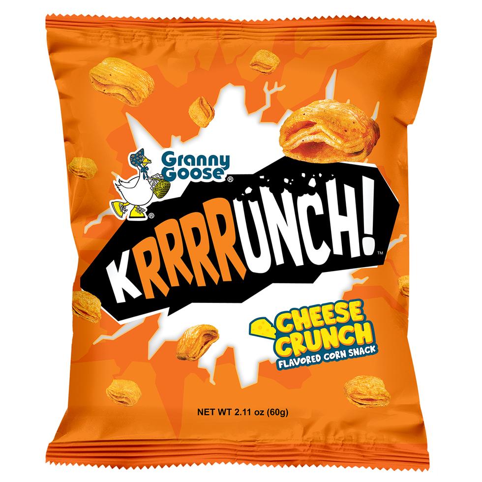 Jack ‘n Jill Granny Goose Cheese Crunch Flavored Corn Snack 50g
