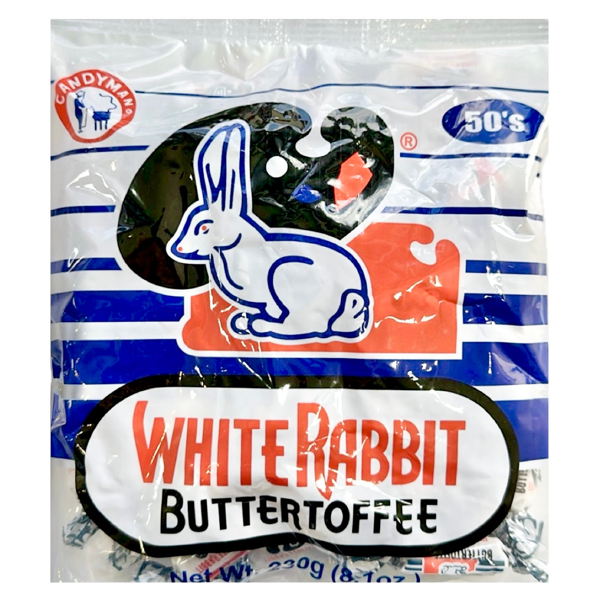 WR White Rabbit Butter Toffee Candy 230g