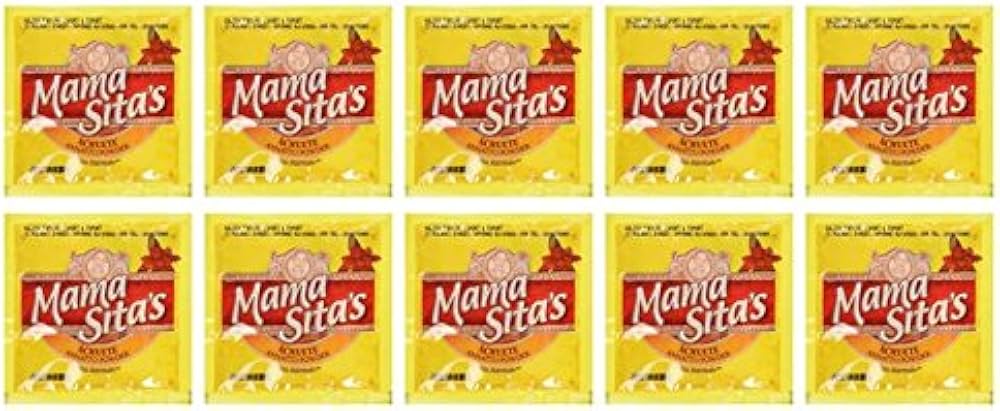 Mama Sita's Achuete Powder ( Annatto Powder) 10pack x 10g