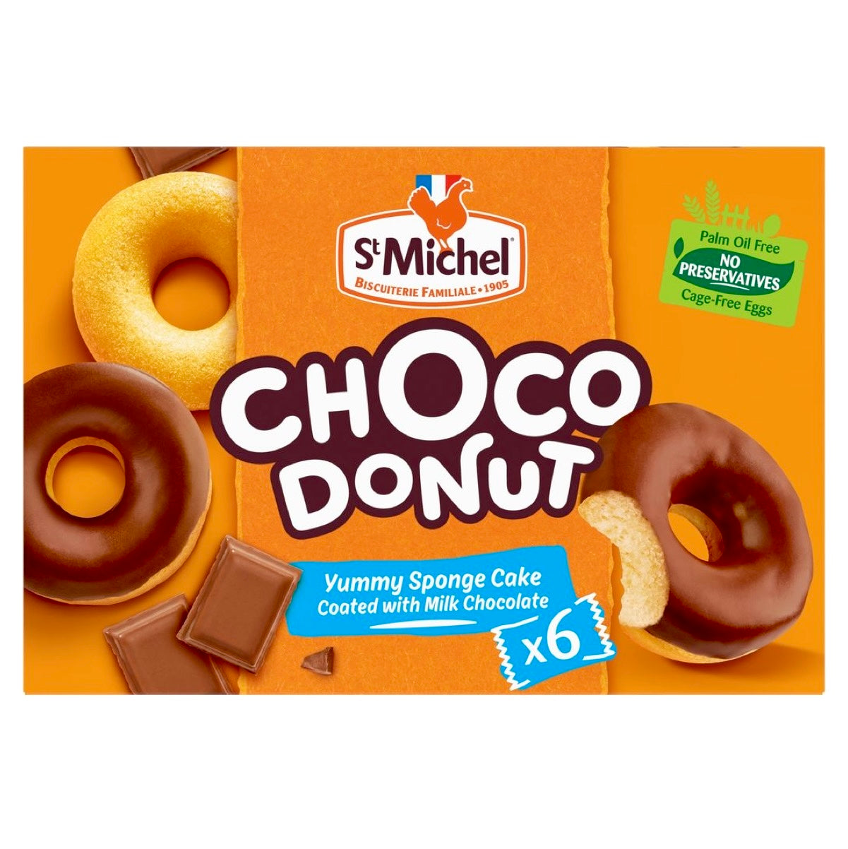 St. Michel Choco Donut (6pc) 180g