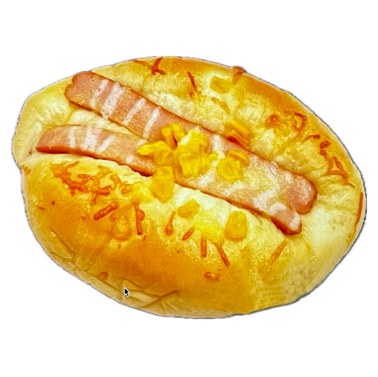 CH Sausage & Cheese Bun 芝士腸仔包 1pc