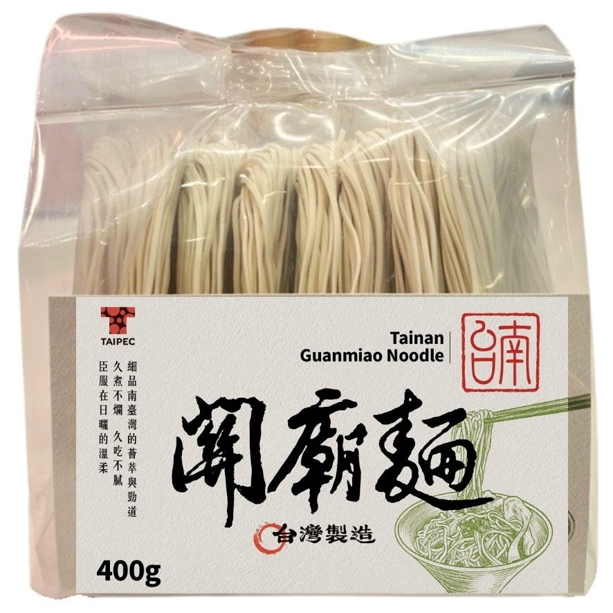AF Taipec Taiwan Tainan Guanmiao Noodle 400g(EXP: 12-08-25)