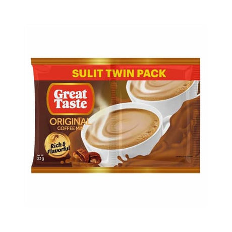 Great Taste Original Coffee Mix Twin Pack 33g