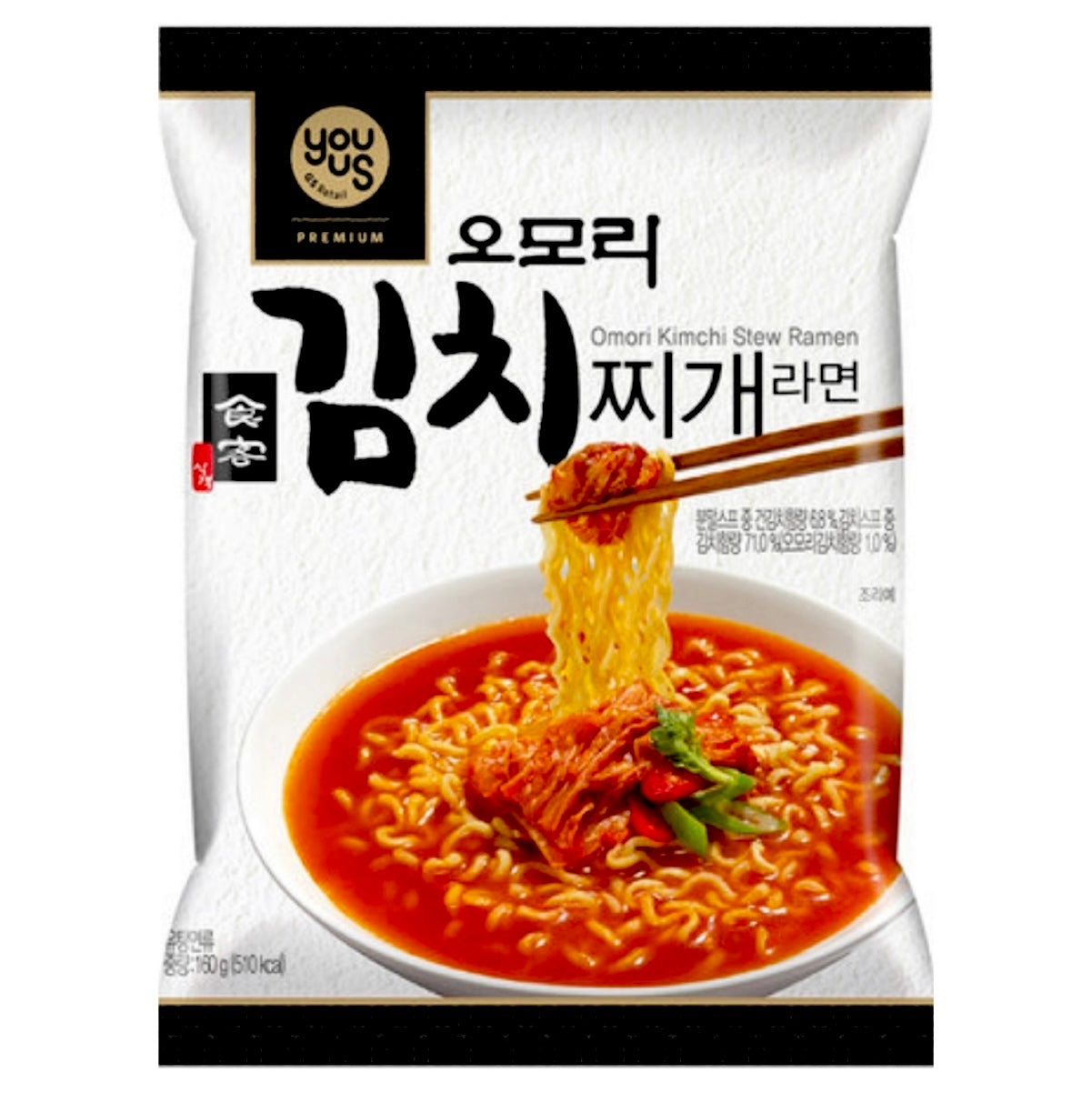 GSR YouUs Omori Kimchi Stew Ramen 160g