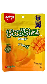 Amos Peelerz Gummy Mango Sweets 120g