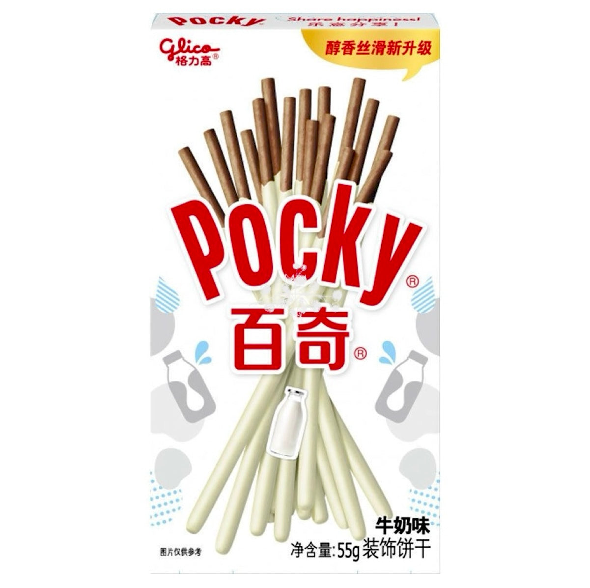 Glico Pocky Biscuits Milk Flavour 55g