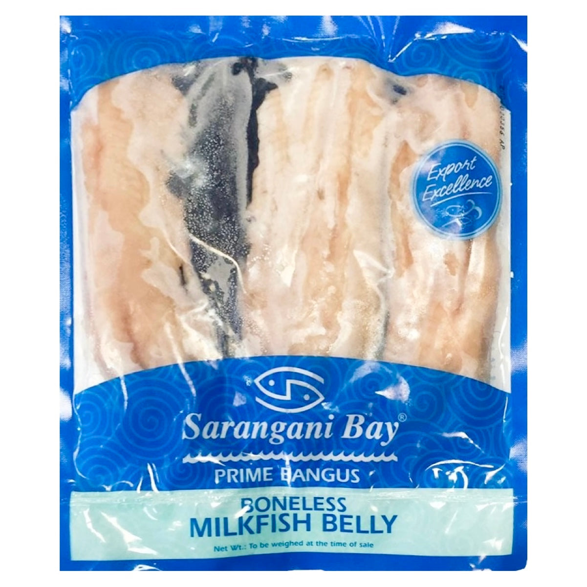 S.B. Sarangani Bay Milkfish Deboned Belly (BLY) 460-570g