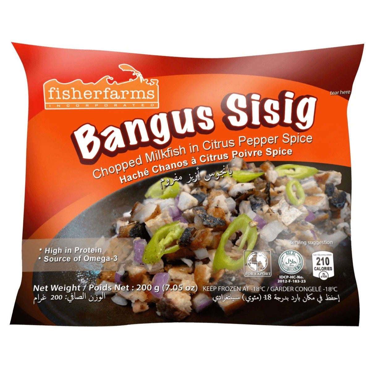 Fisher Farms Milkfish Bangus Sisig 200g