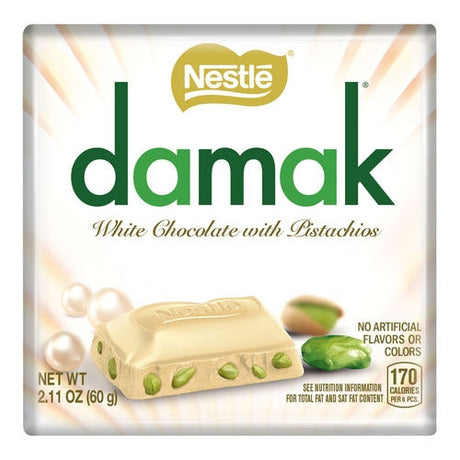 Nestle Damak White Chocolate with Pistachio 60g | Asian Grocery UK