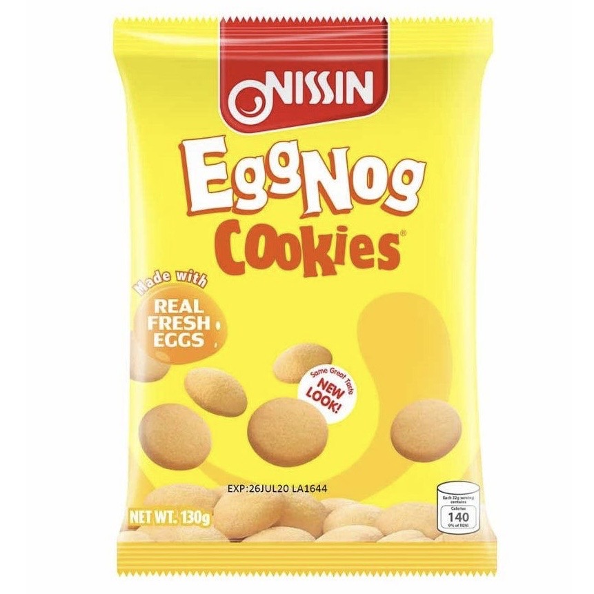 Nissin EggNog Cookies 130g