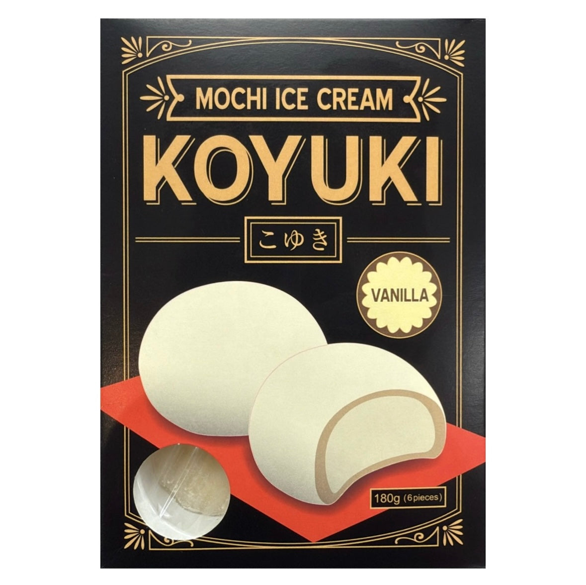 JFC Koyuki Vanilla Mochi Ice Cream (6pc) 180g