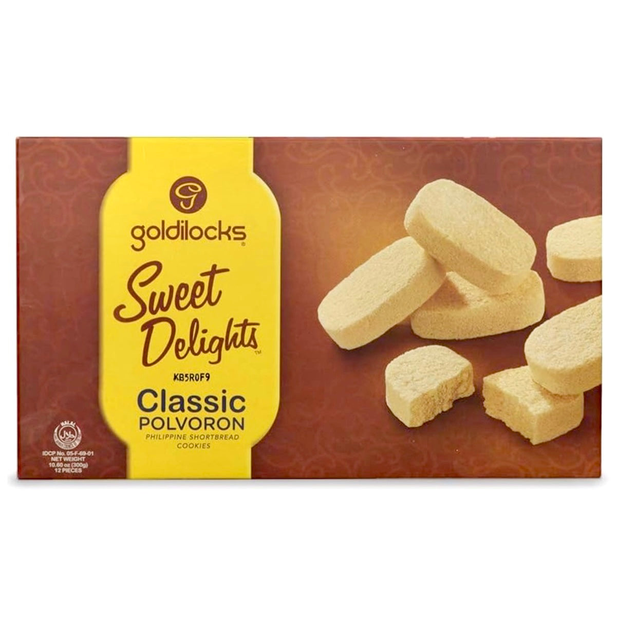 OUTDATED Goldilocks Polvoron Sweet Delight Classic (12 pc) 300g (24-07-25)