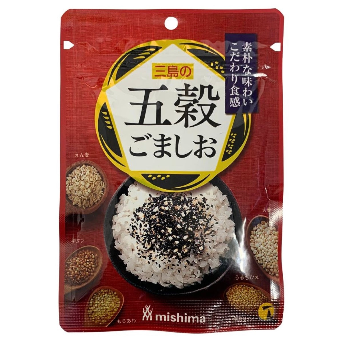 Mishima Gokoku Gomashio (Sesame With Mixed Grain) 36g