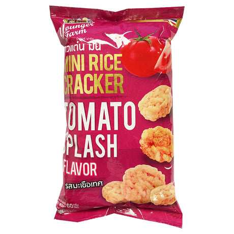 Younger Farm Mini Rice Cracker Tomato Splash 60g