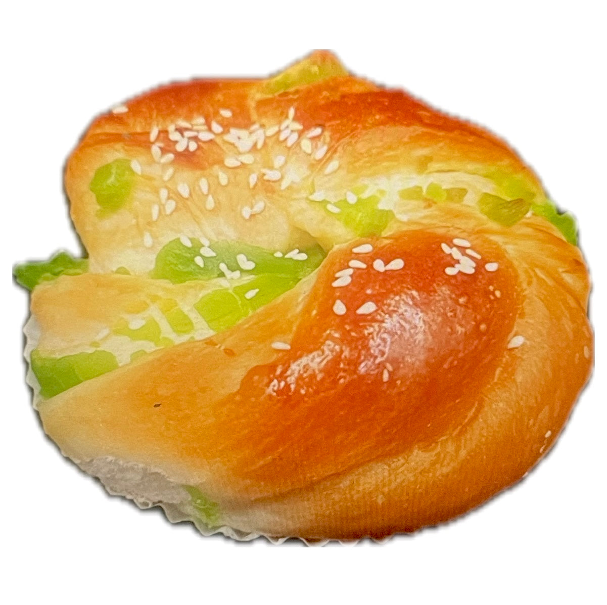 CH Pandan Lotus Paste Roll 翡翠卷 1pc