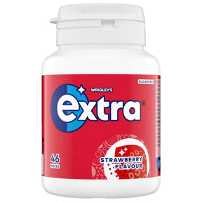 Wrigley’s Extra Strawberry Flavour Chewing Gum RRP: 2.50 (46pc) 64g | Asian Grocery UK
