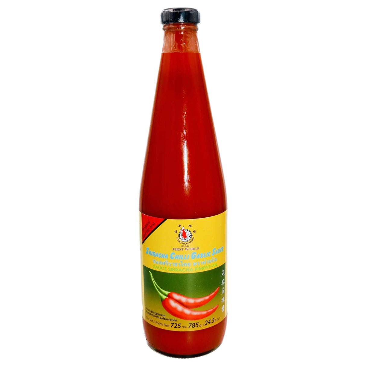First World Sriracha Chilli Garlic Sauce 725ml