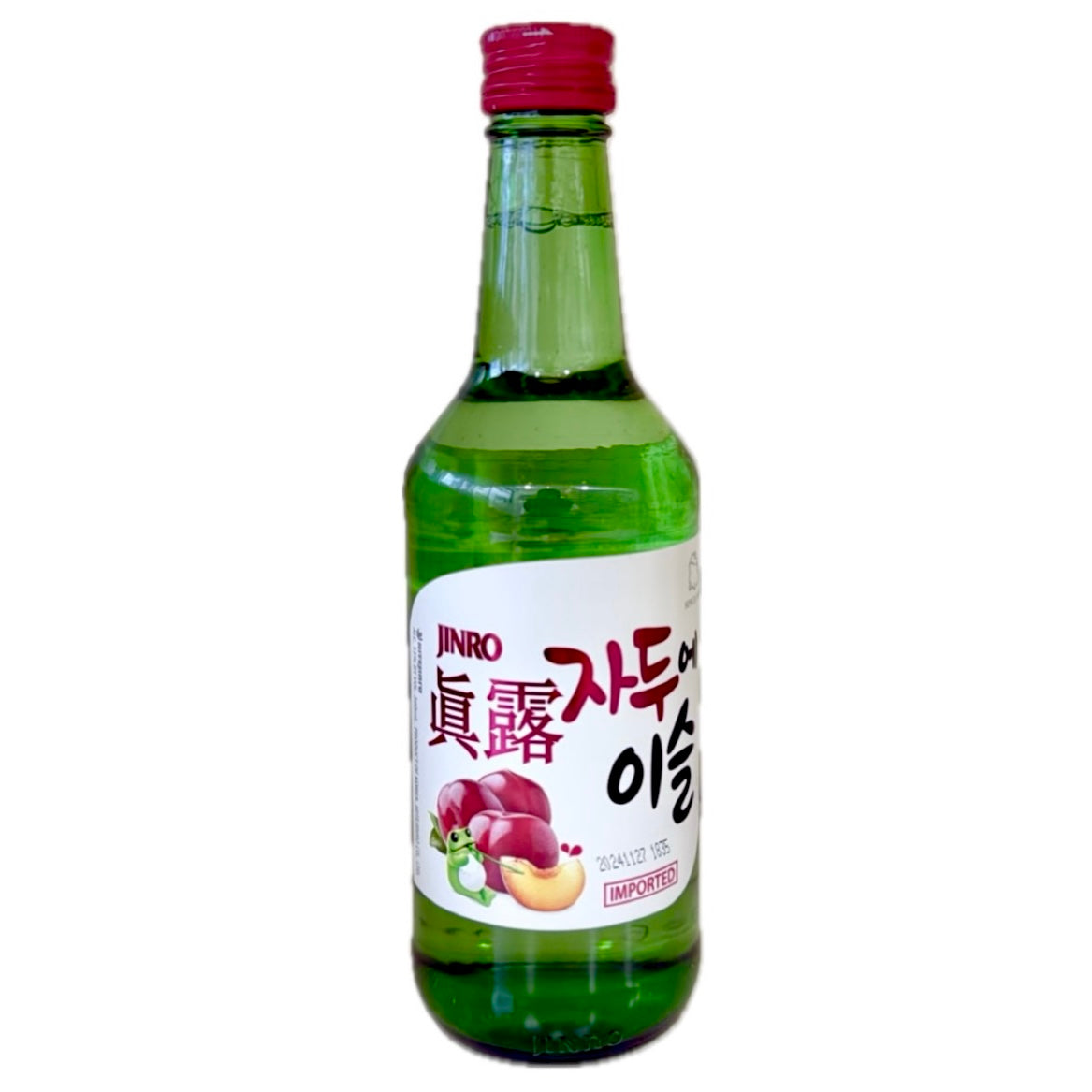 Hite-Jinro Cham Yi Sul Soju Plum (Chamisul 13% Alcohol) 360ml