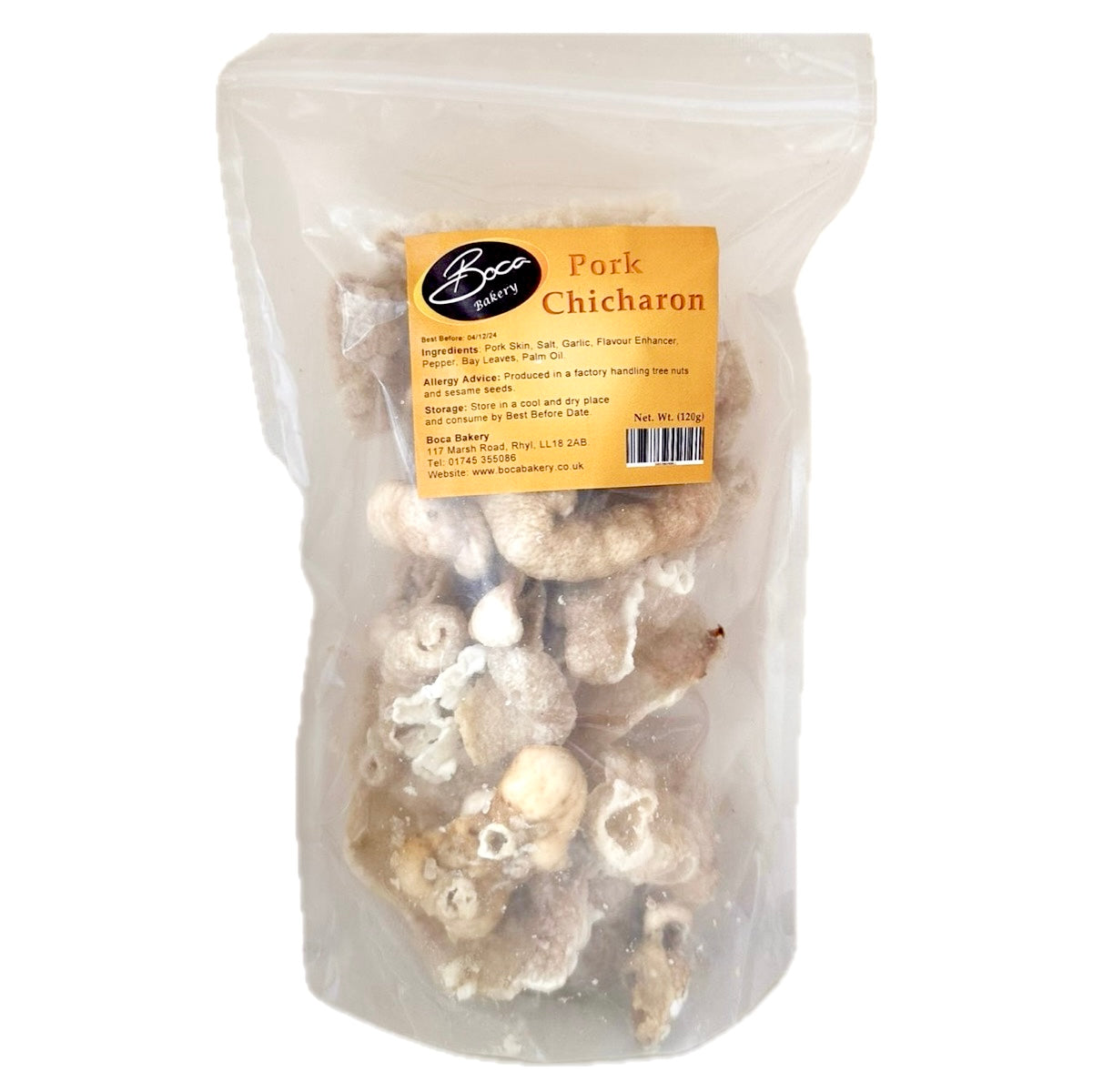 Boca Pork Chicharon 120g