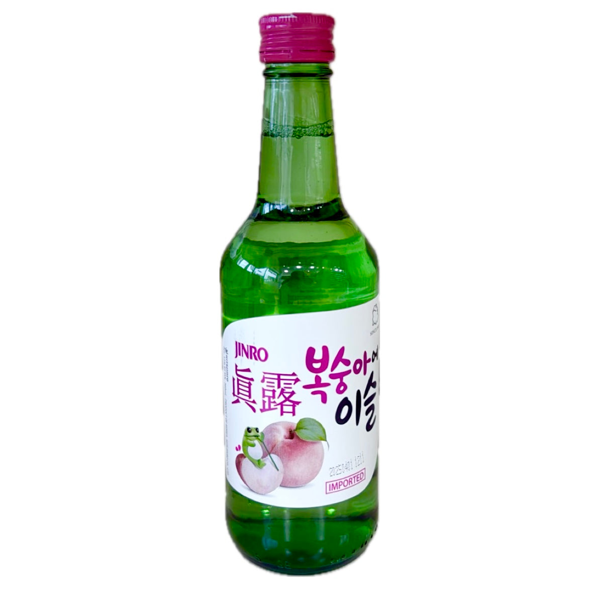Hite-Jinro Cham Yi Sul Soju Peach (Chamisul 13% Alcohol) 360ml