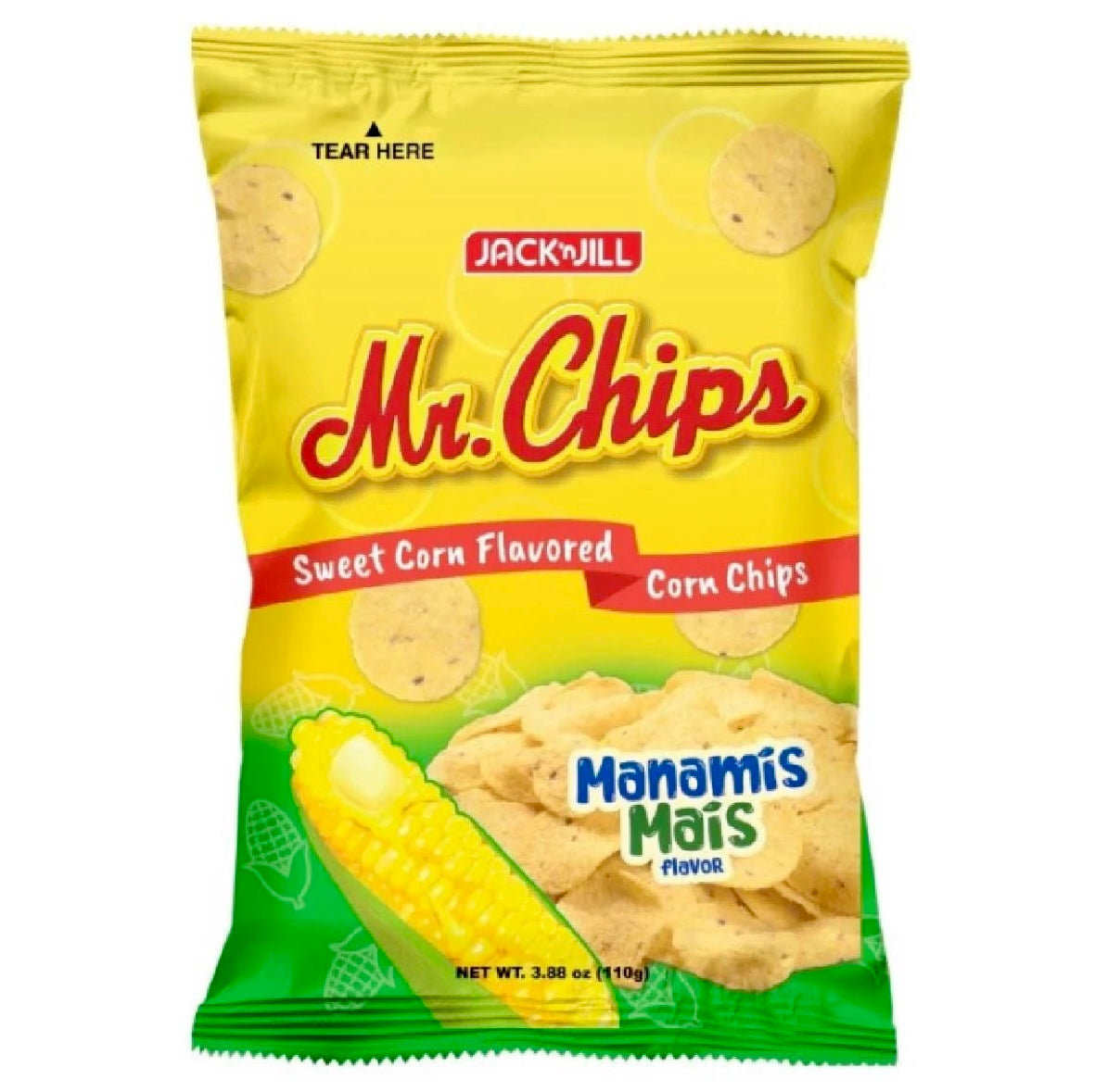 Jack ‘n Jill Mr. Chips Sweet Corn 100g