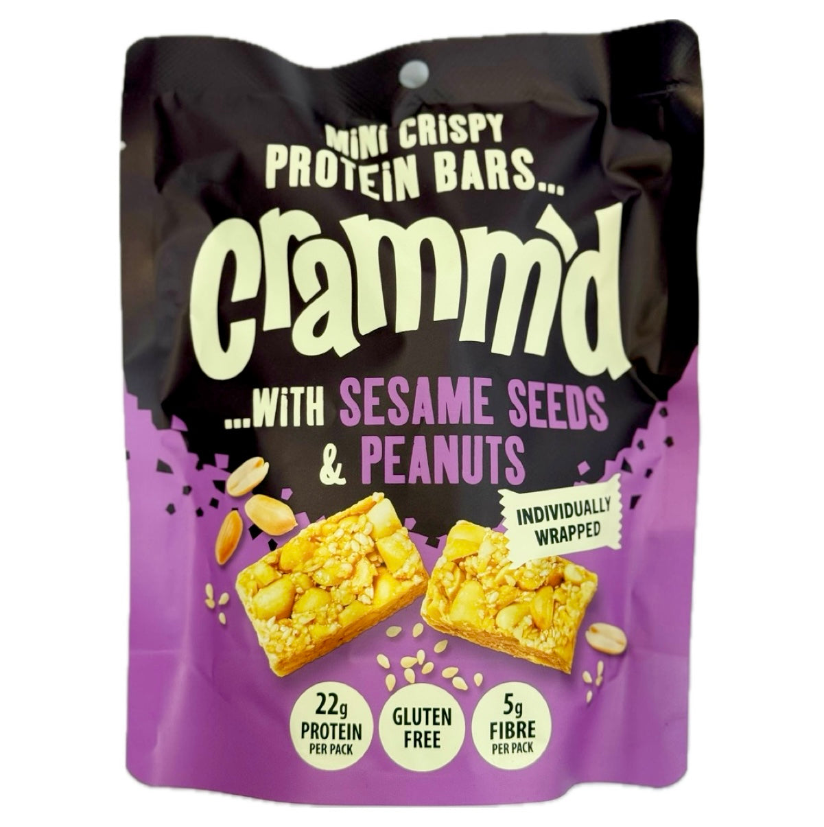Cramm'd - Sesame Seeds & Peanuts Bar 110g