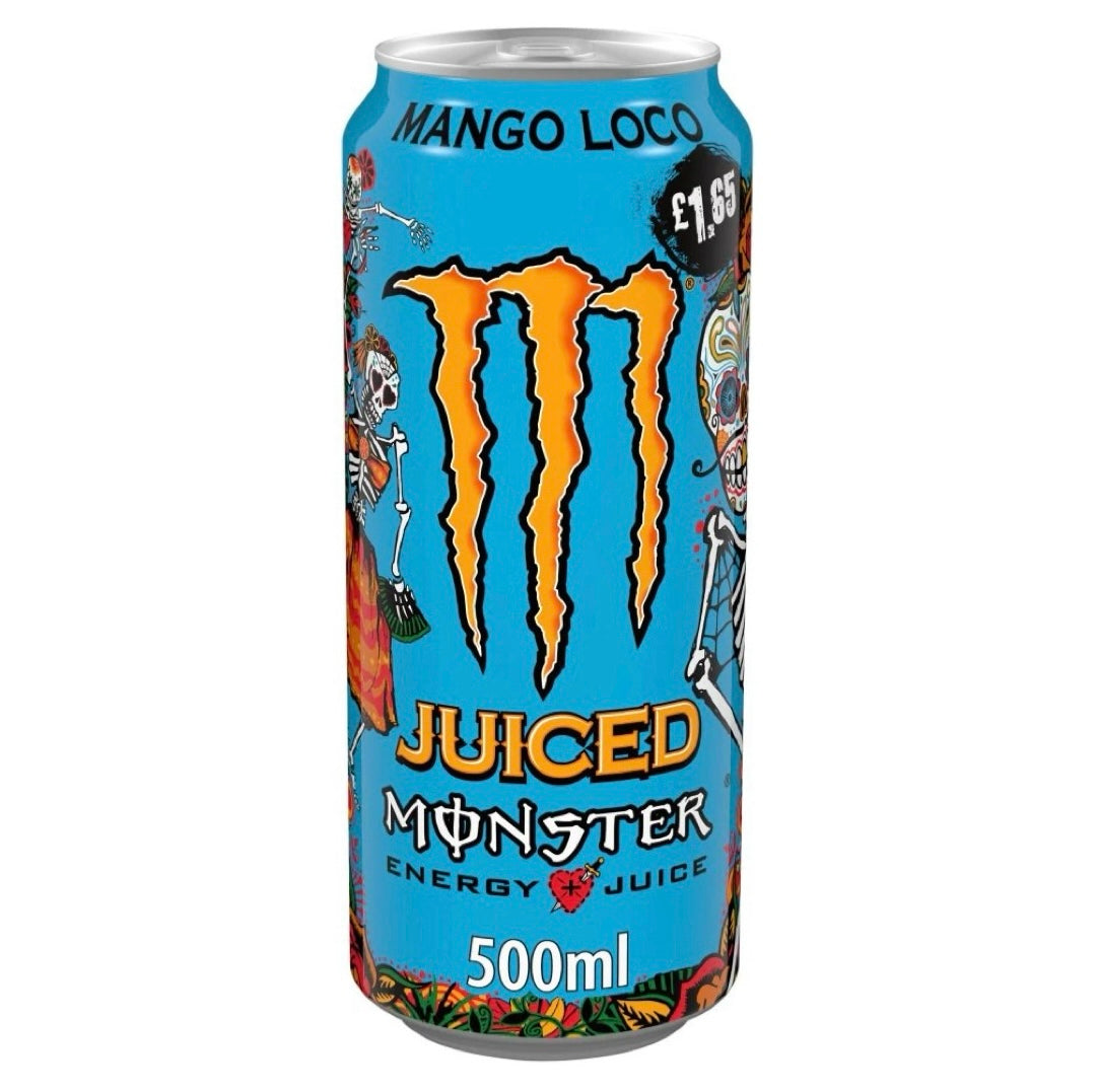 Monster Ultra Energy Drink Mango Loco (PM: 1.75) 500ml