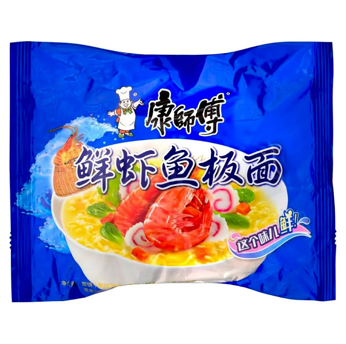 MAK Master Kong Instant Noodle Fish & Prawn flavour 95g