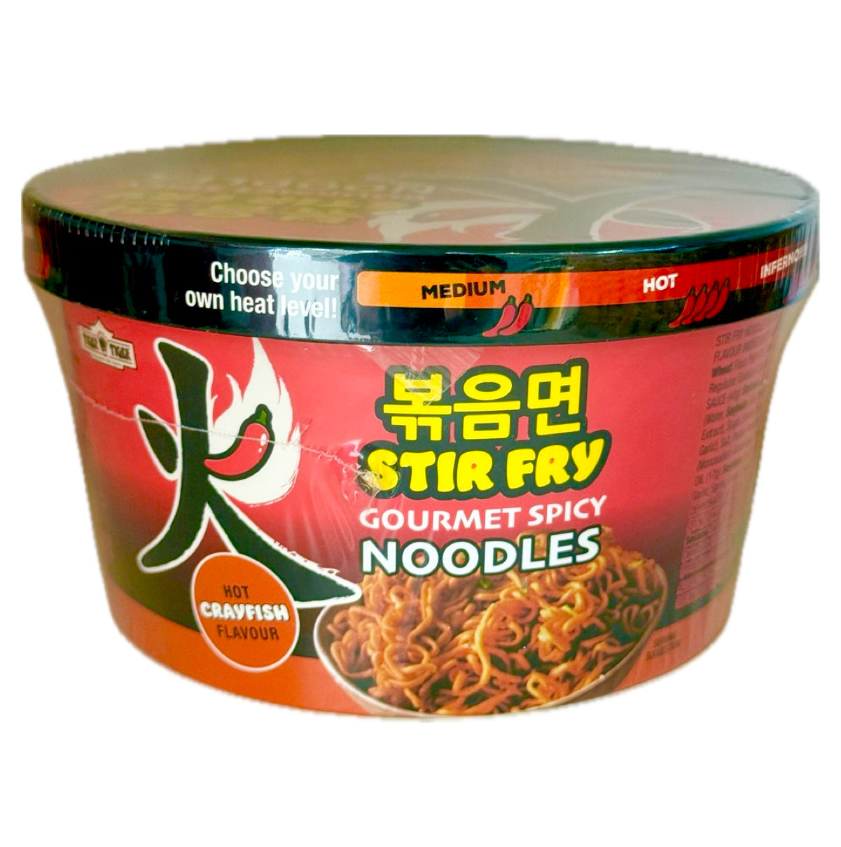TT- Tiger Tiger Stir-Fry Noodle Crayfish Flavour 162g