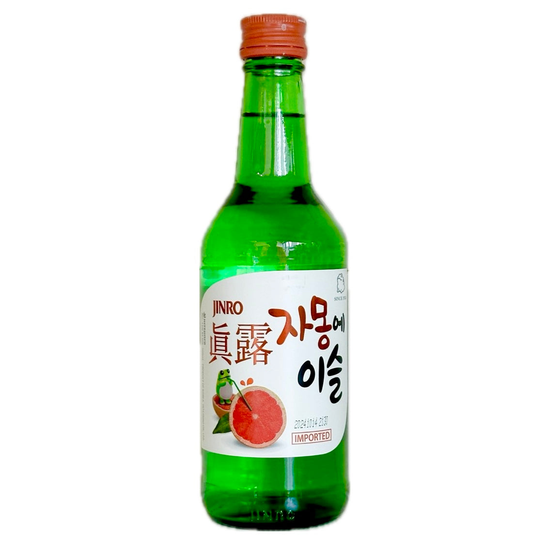 Hite-Jinro Cham Yi Sul Soju Grapefruit (Chamisul 13% Alcohol) 360ml