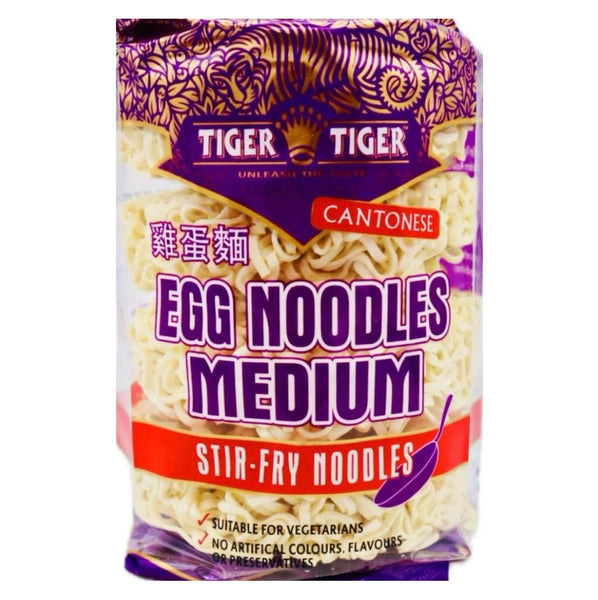 TT - Tiger Tiger Egg Noodles (Medium) 250g