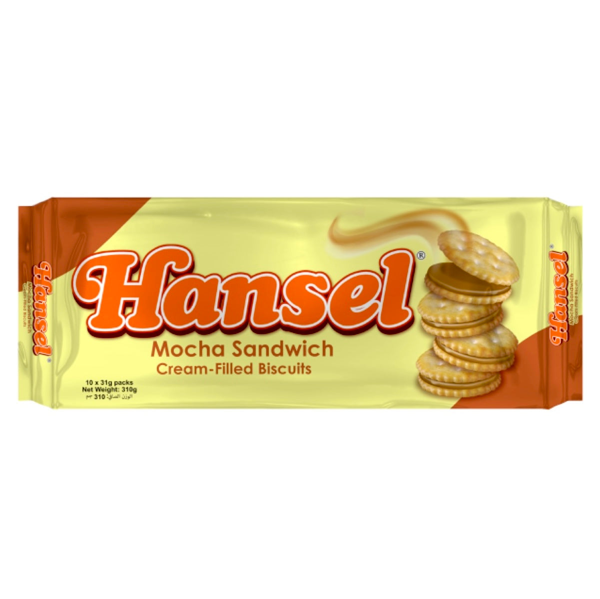 Hansel Mocha Sandwhich (10x31g) 310g