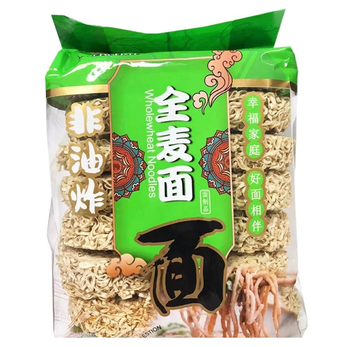 YRB YangTseRiver Whole Wheat Noodles 880g