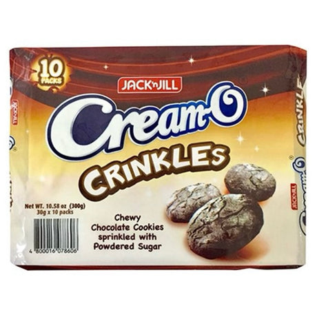 Jack 'n Jill Cream-O Crinkles Choco 300g