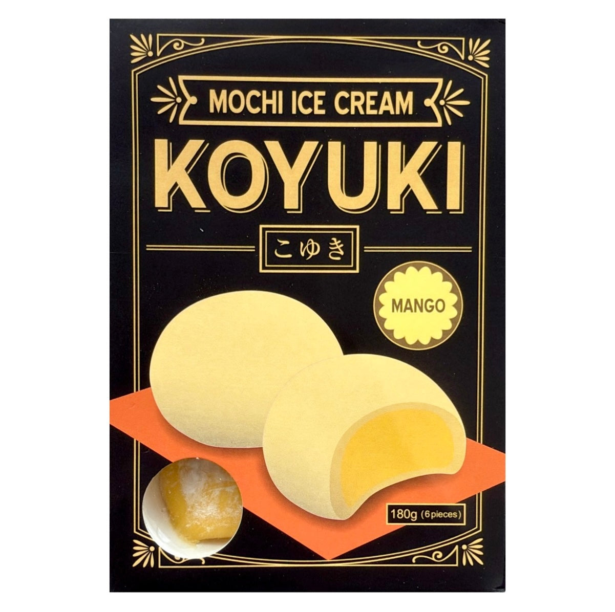JFC Koyuki Mango Mochi Ice Cream (6pc) 180g