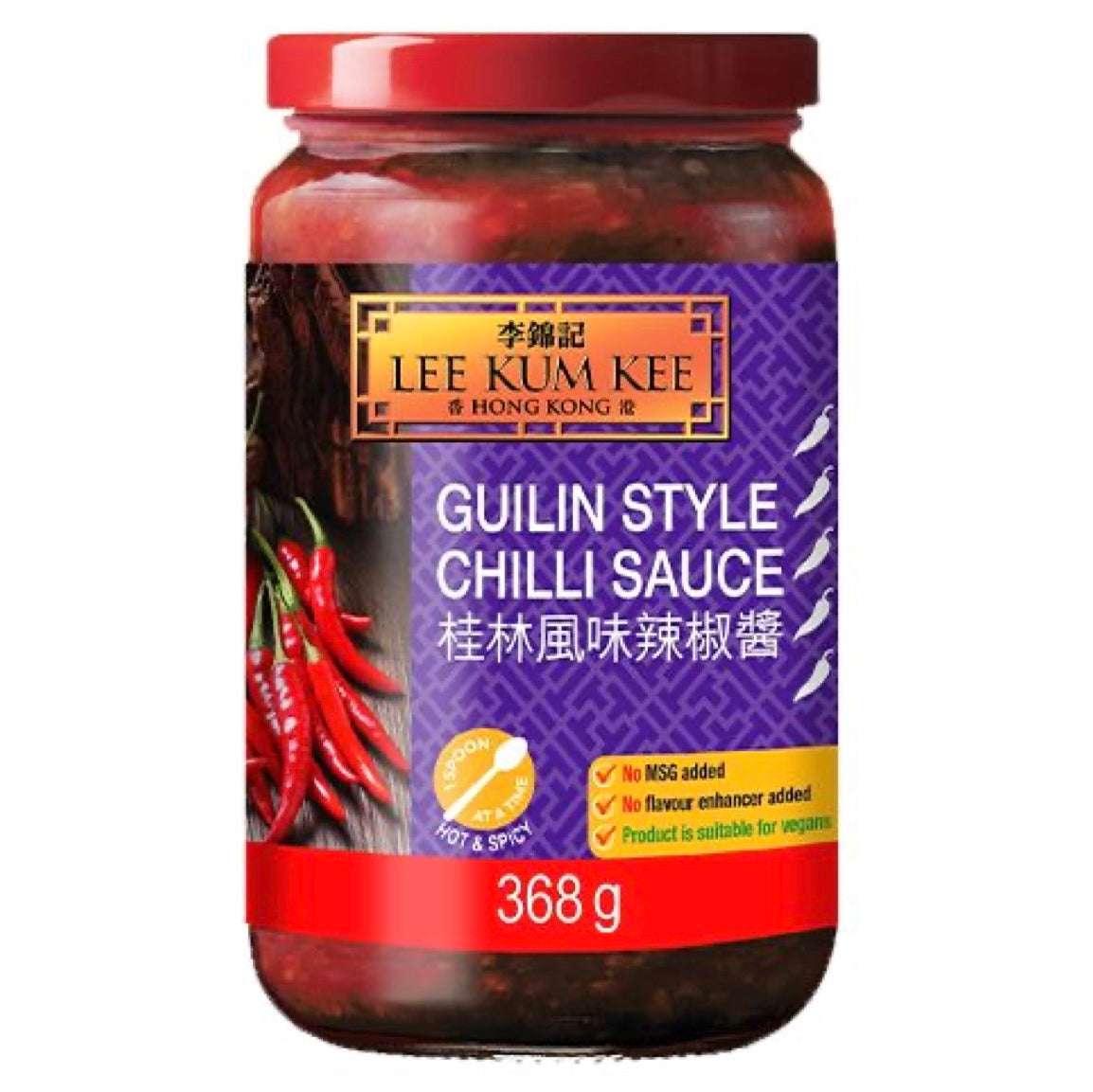 Lee Kum Kee Guilin Style Chilli Sauce 368g