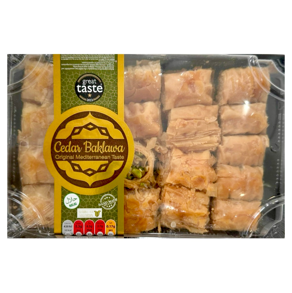 Cedar Assorted Baklawa 450g