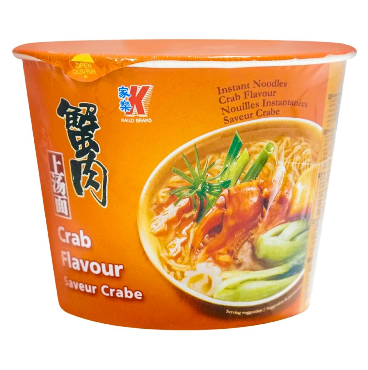 Kailo Bucket Noodle Crab Flavour 120g