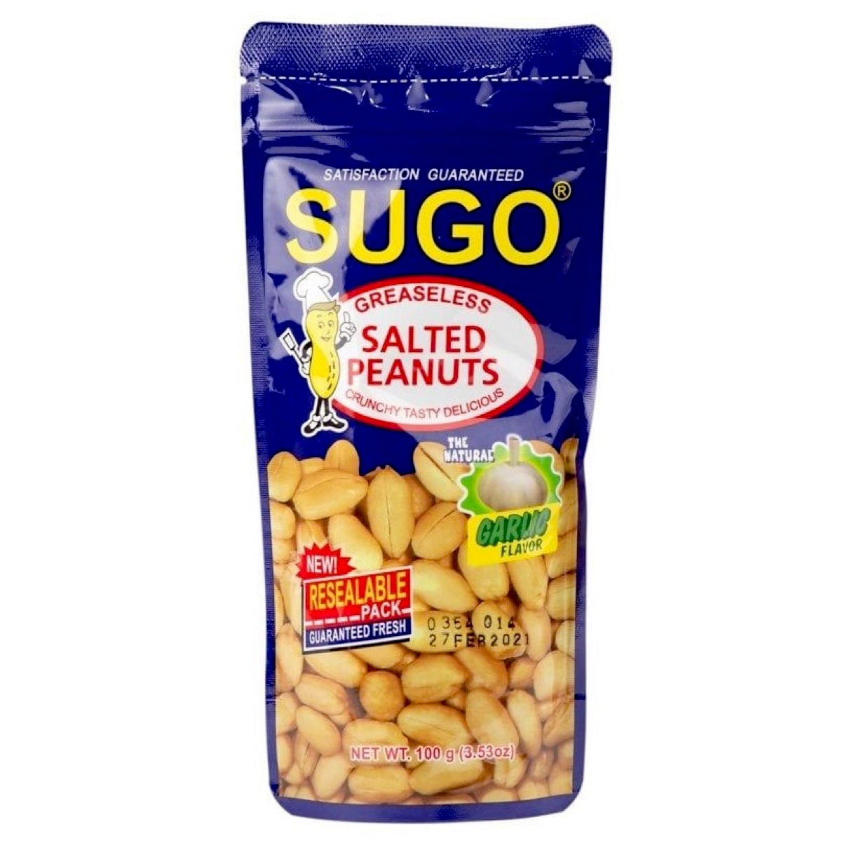 Sugo Peanuts Garlic Flavour 100g