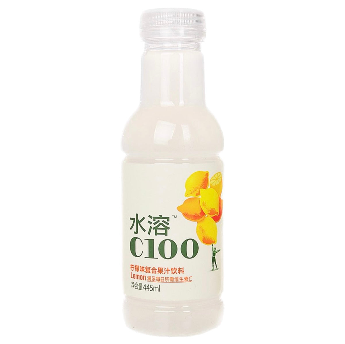NFS Nongfu Spring C100 Compound Juice Drink Lemon Flavour 445m