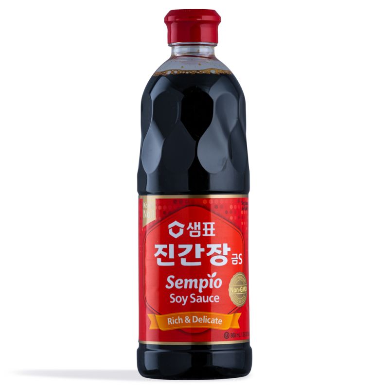 Sempio Soy Sauce Jin S (Kosher) Rich & Mellow 860ml