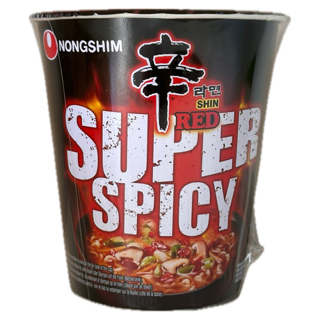 OUTDATED: Nongshim Shin Cup Red Super Spicy 68g(BBD: 12-06-25)