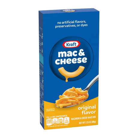 Kraft Mac and Cheese 206g