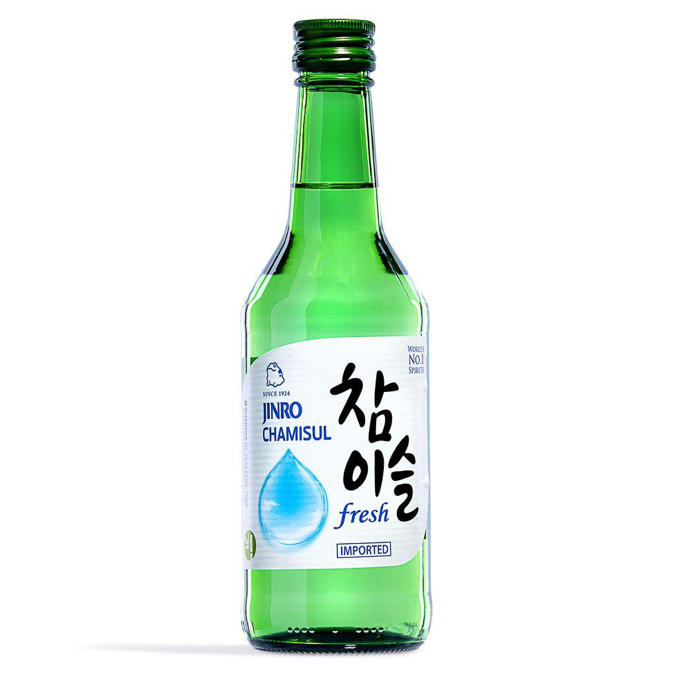 Hite-Jinro Cham Yi Sul Soju Fresh (Chamisul 13% Alcohol) 350ml