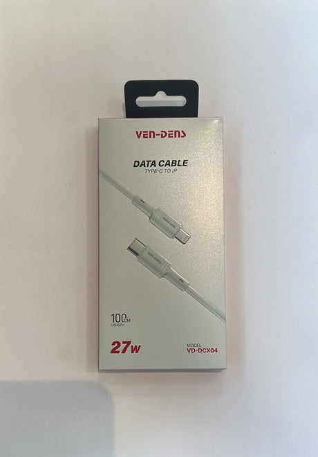 USB-C to Lightning Fast Charging Data Cable 27W 1M | Asian Grocery UK