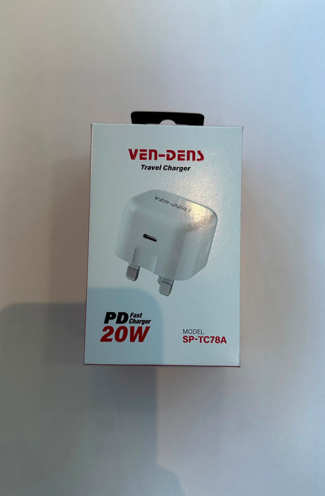 20W USB-C PD Fast Charger UK Plug | Asian Grocery UK