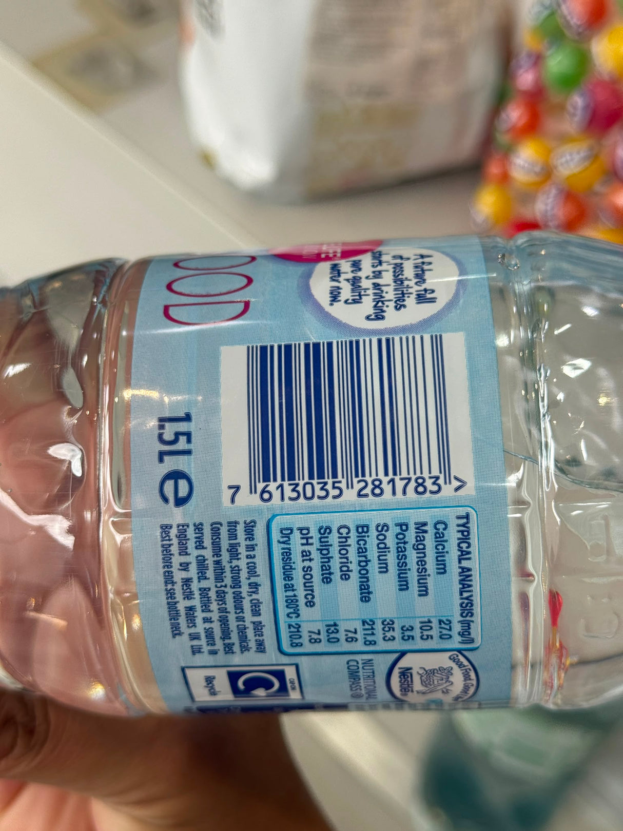 Nestlé Pure Life Still Spring Water 1.5L