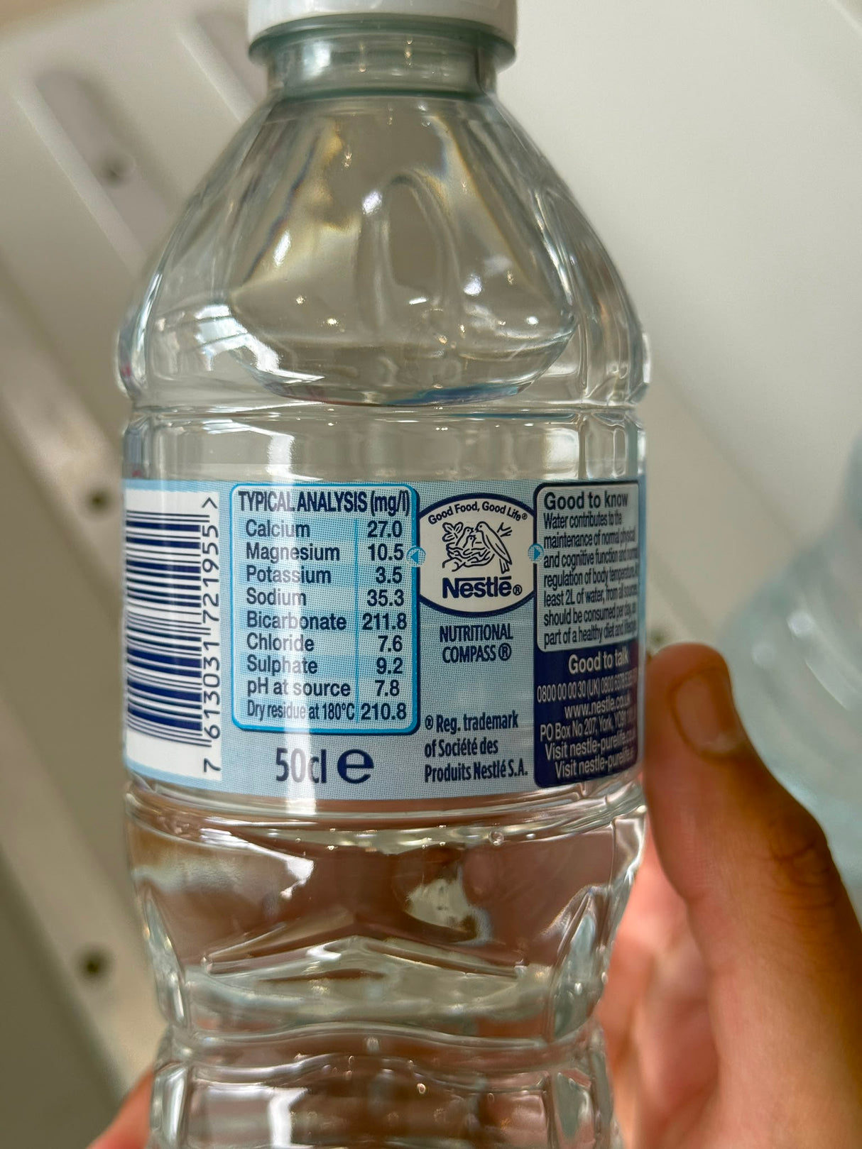 Nestle Pure Life Still Spring Water 500ml